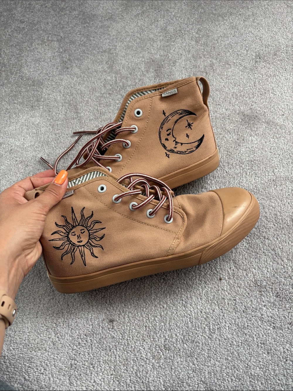BANGS Sun & Moon High Tops